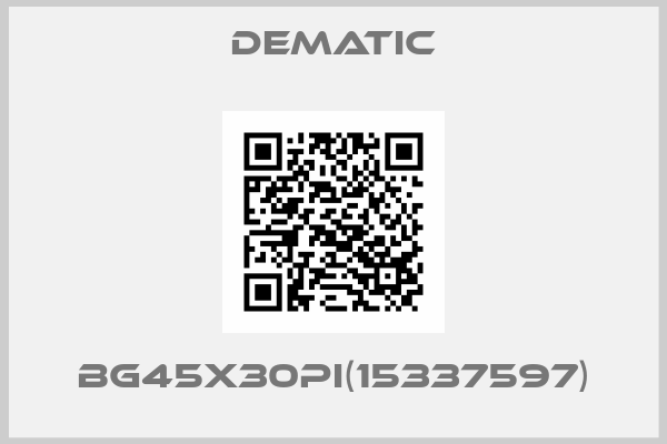 Dematic-BG45x30PI(15337597)