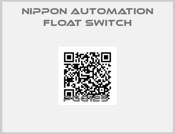 NIPPON AUTOMATION FLOAT SWITCH-PGG125 