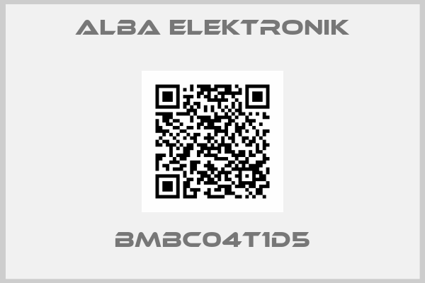 Alba Elektronik-BMBC04T1D5