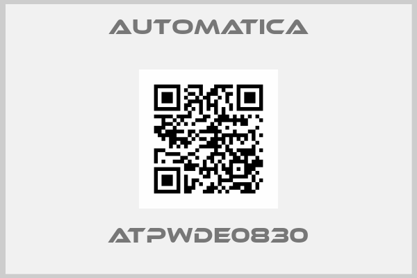 AUTOMATICA-ATPWDE0830