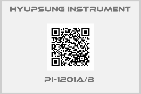 Hyupsung instrument-PI-1201A/B 