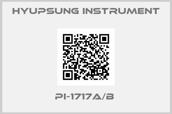 Hyupsung instrument-PI-1717A/B 