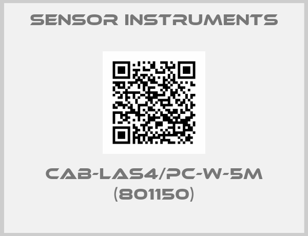 Sensor Instruments-cab-las4/PC-w-5m (801150)