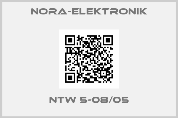 NORA-Elektronik-NTW 5-08/05