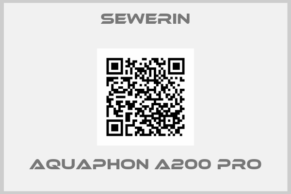 Sewerin-Aquaphon A200 Pro