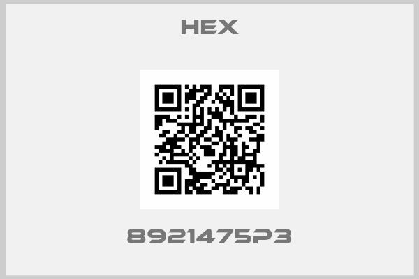 Hex-8921475P3
