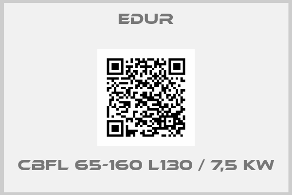 Edur-CBFL 65-160 L130 / 7,5 KW