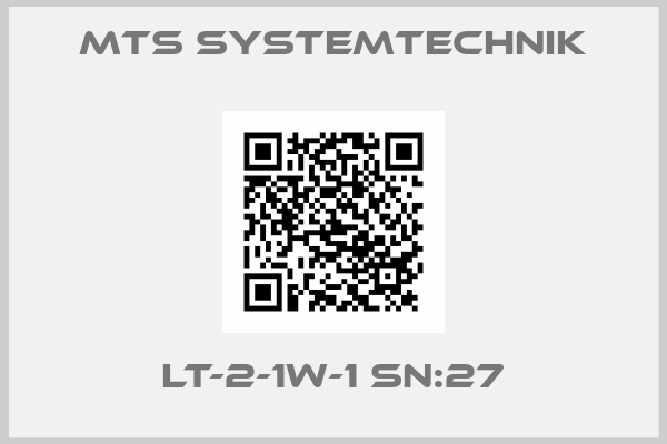 MTS Systemtechnik-LT-2-1W-1 SN:27