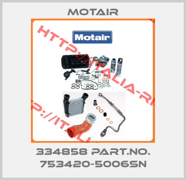 Motair-334858 Part.No. 753420-5006SN
