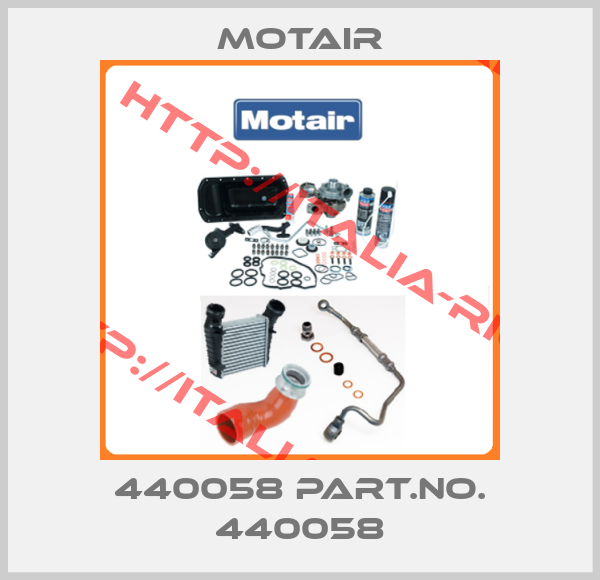 Motair-440058 Part.No. 440058
