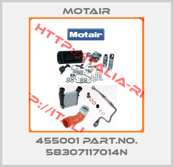 Motair-455001 Part.No. 58307117014N