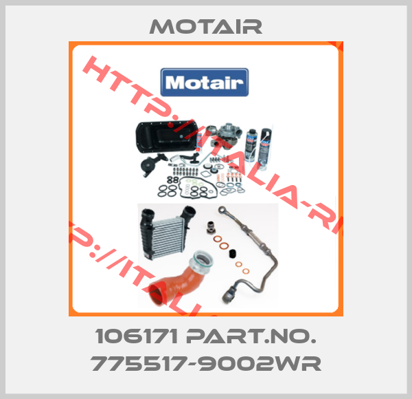Motair-106171 Part.No. 775517-9002WR