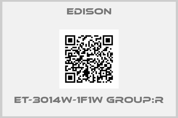 Edison-ET-3014W-1F1W GROUP:R