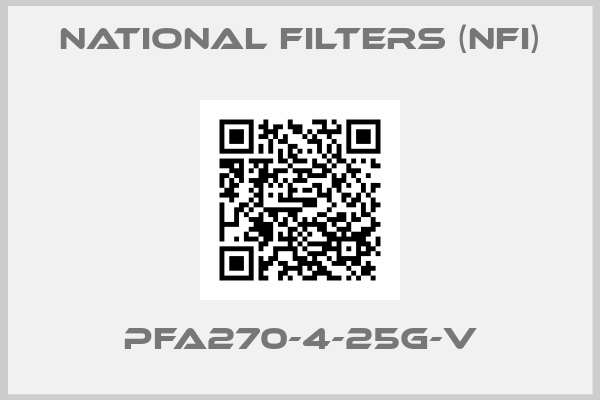 National Filters (NFI)-PFA270-4-25G-V
