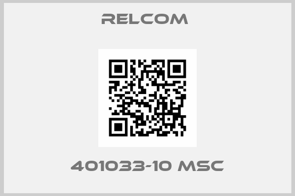 Relcom -401033-10 MSC