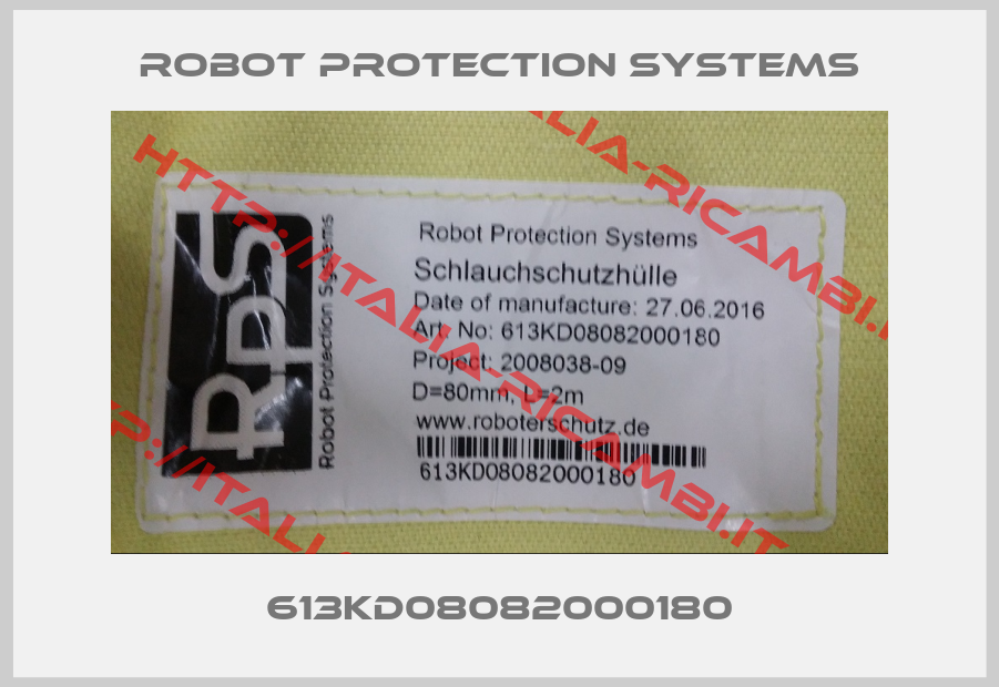 Robot Protection Systems-613KD08082000180
