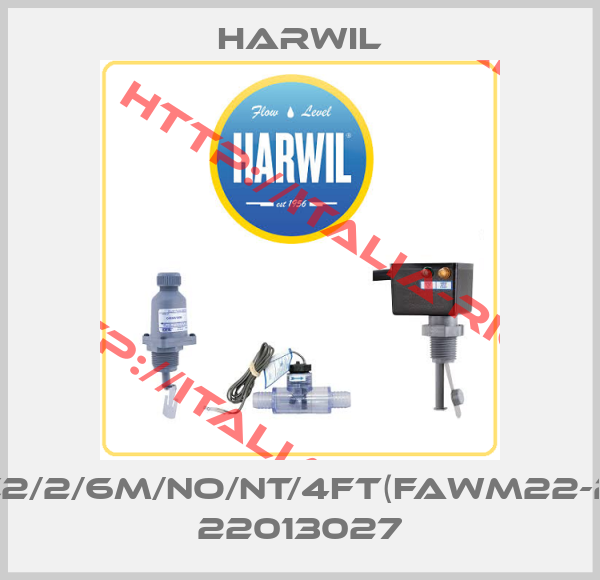 Harwil-Q-12DS-C2/2/6M/NO/NT/4FT(FAWM22-2/MOLEX 22013027
