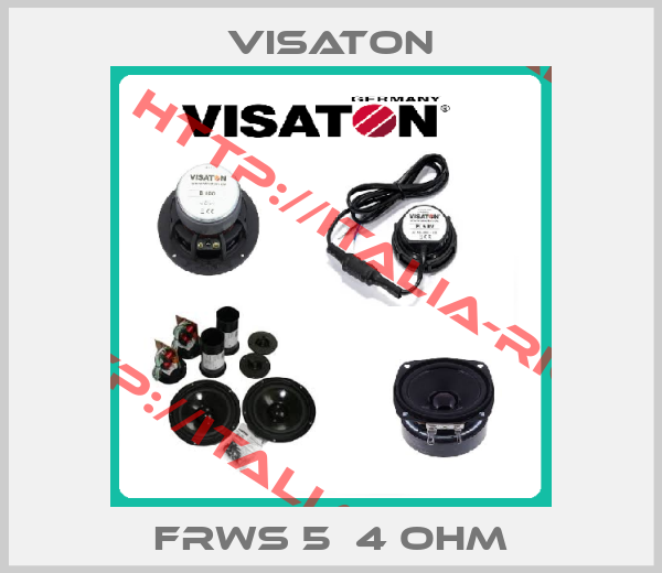 visaton-FRWS 5  4 ohm