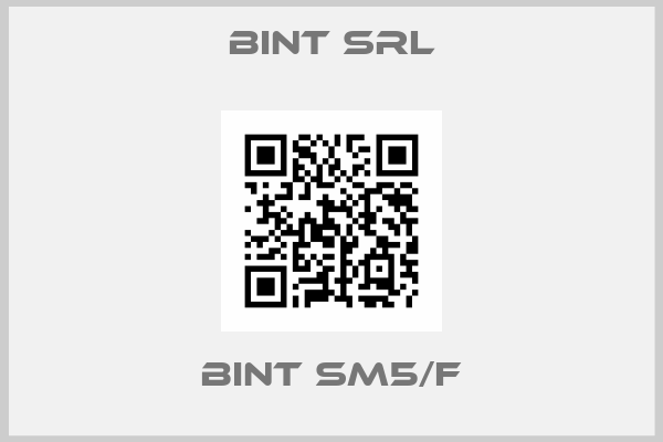 BINT SRL-BINT SM5/F