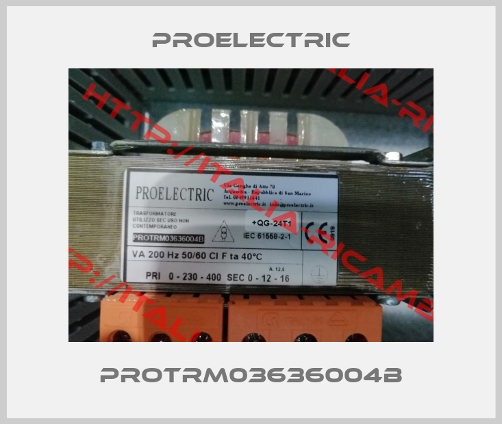 Proelectric-PROTRM03636004B