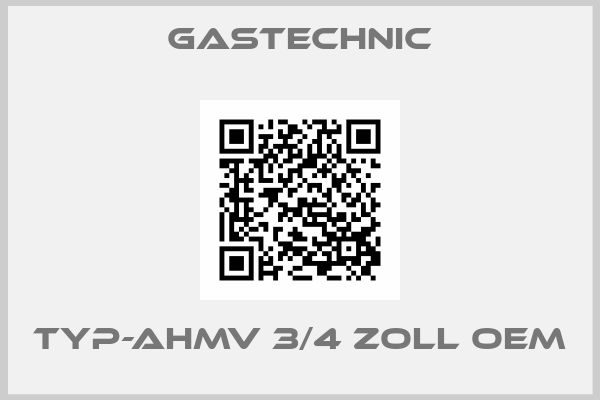Gastechnic-Typ-AHMV 3/4 Zoll oem