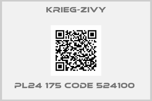 Krieg-Zivy-PL24 175 CODE 524100 