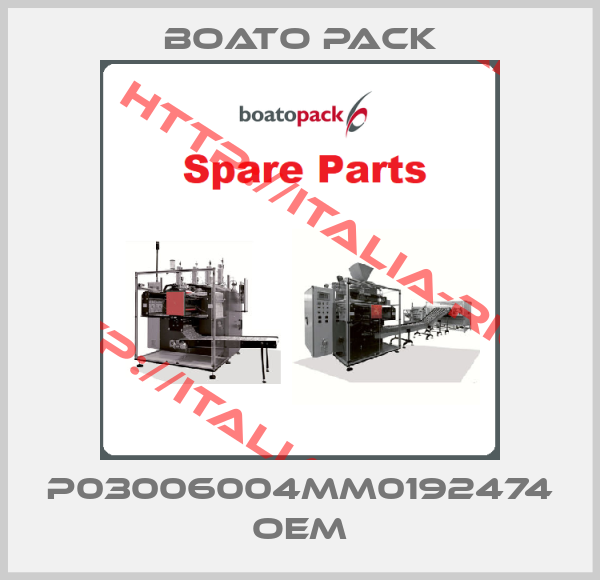 Boato Pack-P03006004MM0192474 OEM
