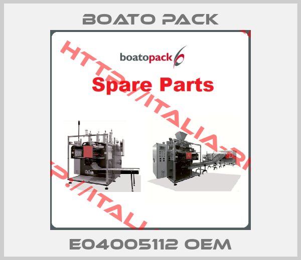 Boato Pack-E04005112 OEM