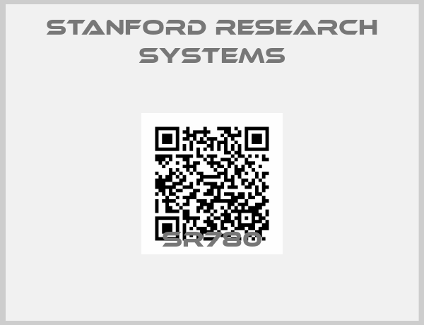 stanford research systems-SR780