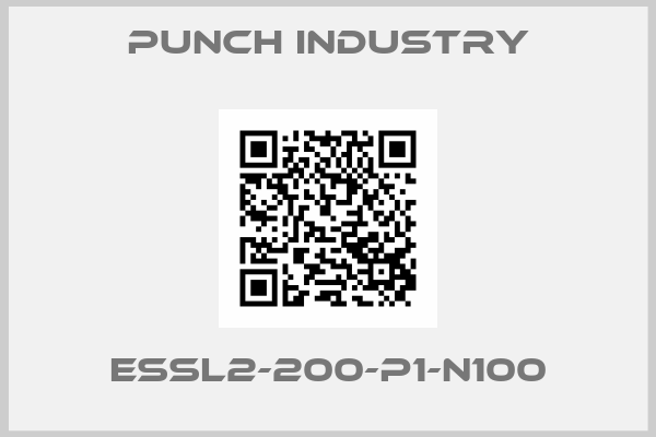 PUNCH INDUSTRY-ESSL2-200-P1-N100