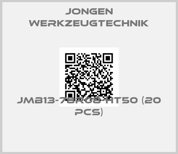 Jongen Werkzeugtechnik-JMB13-78R08-HT50 (20 pcs)