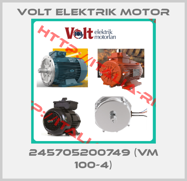 Volt Elektrik Motor-245705200749 (VM 100-4)