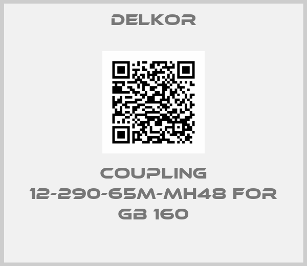 DELKOR-Coupling 12-290-65M-MH48 for GB 160