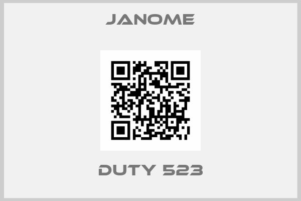 Janome-DUTY 523