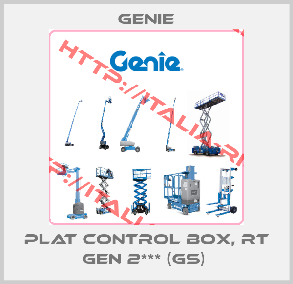 Genie-PLAT CONTROL BOX, RT GEN 2*** (GS) 