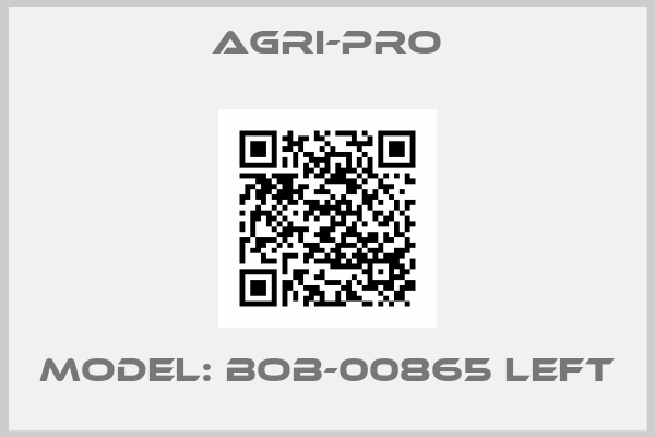 Agri-Pro-Model: BOB-00865 LEFT