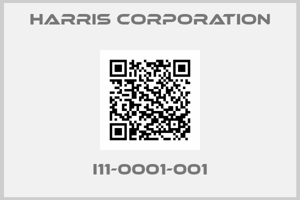HARRIS CORPORATION-I11-0001-001
