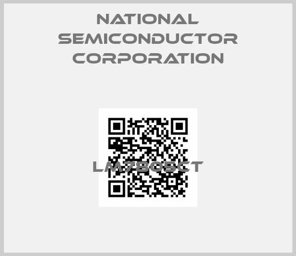 NATIONAL SEMICONDUCTOR CORPORATION-LM7805CT