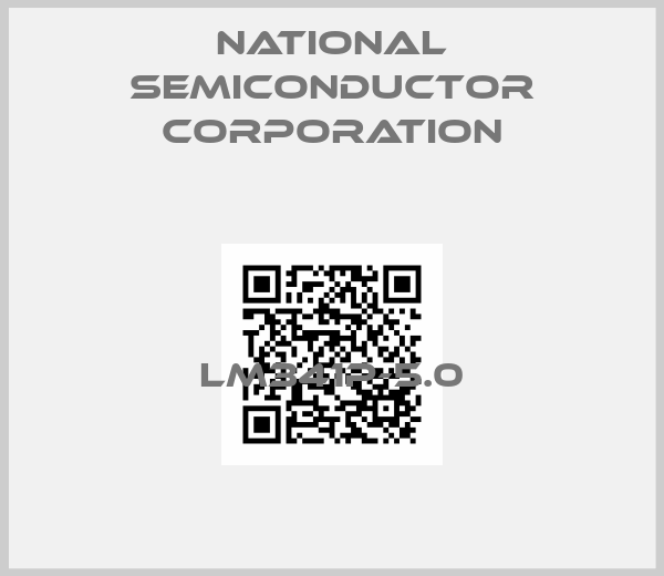 NATIONAL SEMICONDUCTOR CORPORATION-LM341P-5.0