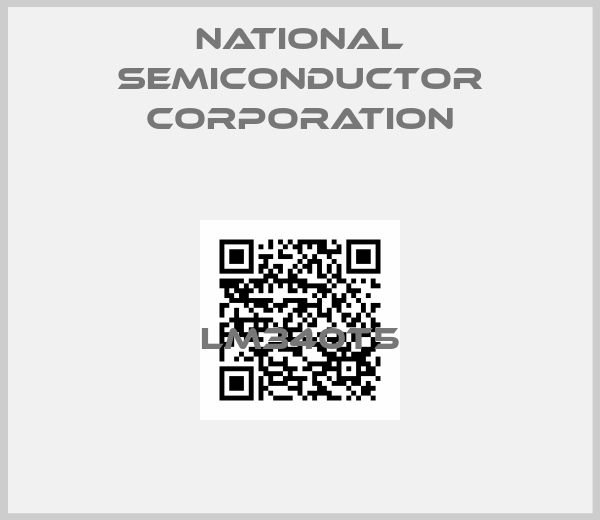 NATIONAL SEMICONDUCTOR CORPORATION-LM340T5