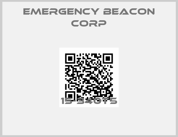 Emergency Beacon Corp-15-340T5