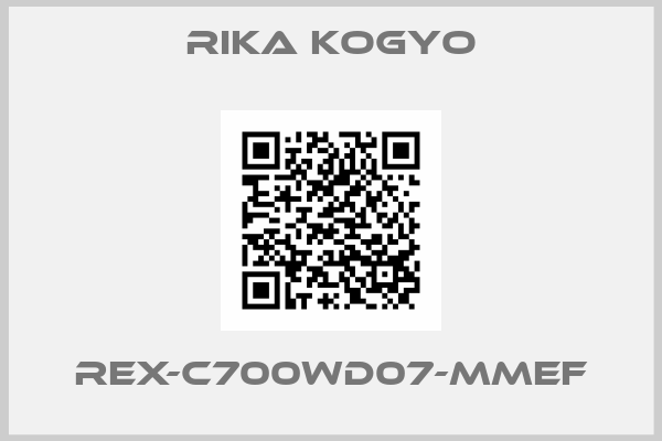 RIKA KOGYO-REX-C700WD07-MMEF