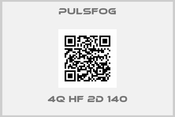 Pulsfog-4Q HF 2D 140