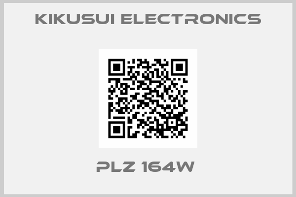 Kikusui Electronics-PLZ 164W 