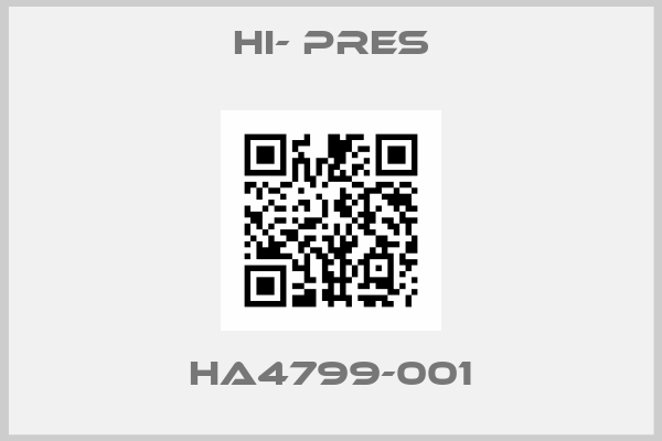 HI- PRES-HA4799-001