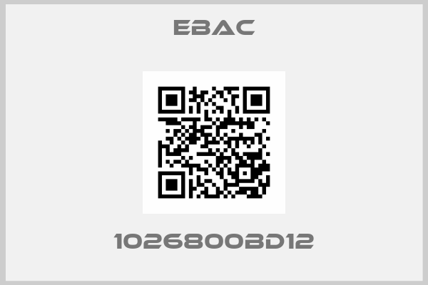 Ebac-1026800BD12