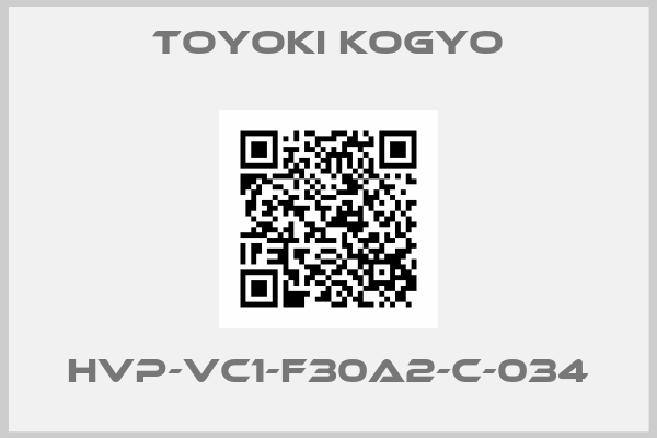 TOYOKI KOGYO-HVP-VC1-F30A2-C-034
