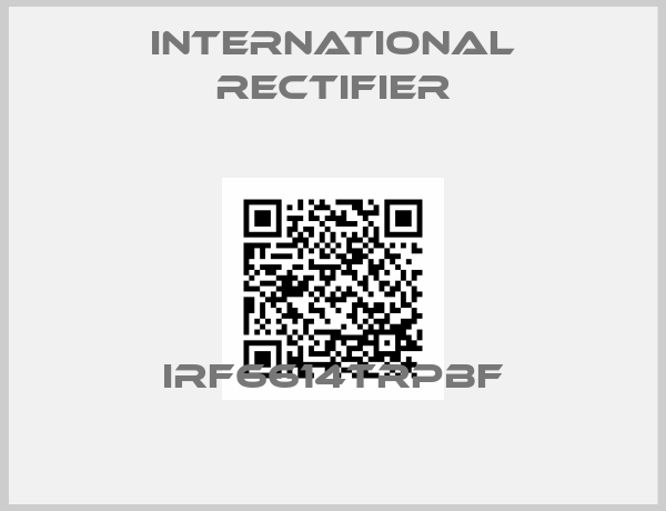 International Rectifier-IRF6614TRPBF