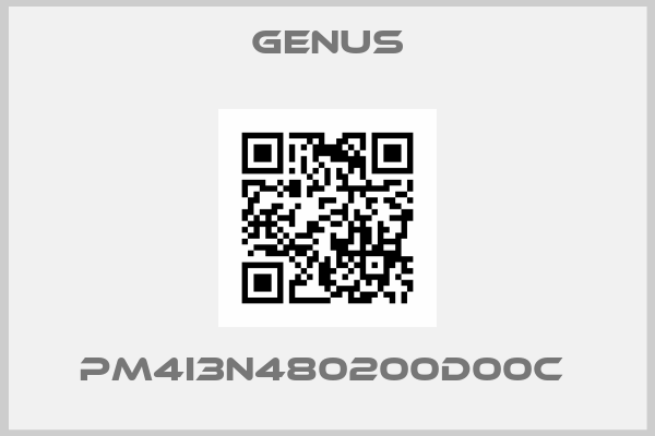 Genus-PM4I3N480200D00C 