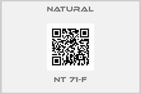 Natural-NT 71-F